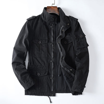 Chaqueta Casual Suelta con Cierre para Hombre - Image 6