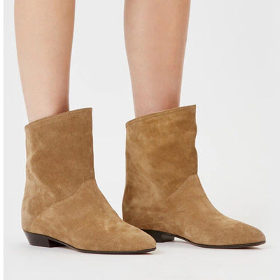 Botas Vaqueras Puntiagudas de Lujo Retro para Mujer - Image 3