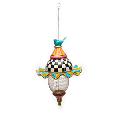 Comedero de Pájaros Metálico con Diseño Creativo - Decoración Colgante para Jardín - Image 3