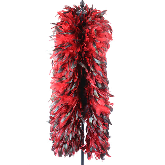 Bufanda de Plumas de Gallina Colorida - Accesorios Velvet Catwalk - Image 18