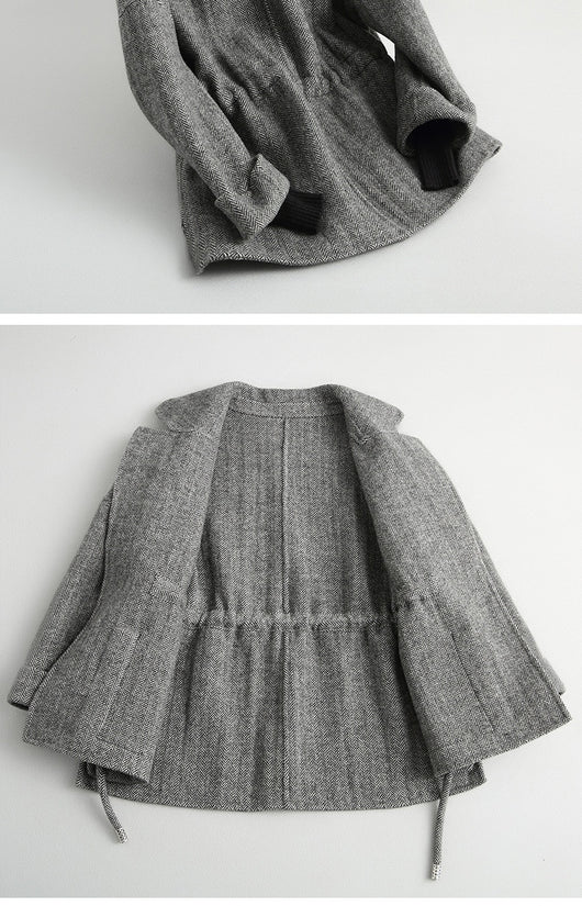 Abrigo de Lana Reversible Doble Cara - Image 11