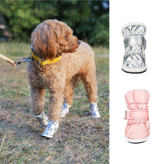 Botas Impermeables para Perros Pequeños - Protección Térmica para Nieve