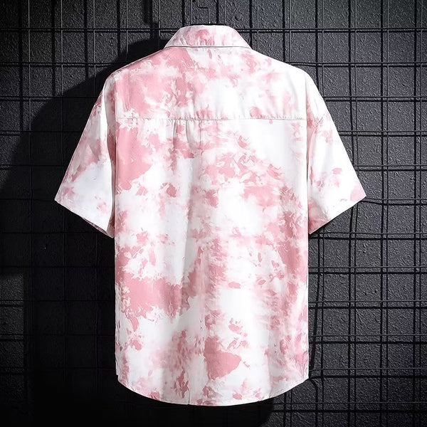 Camisa Estampada Transpirable Ice Silk para Hombre - Colección Premium Verano