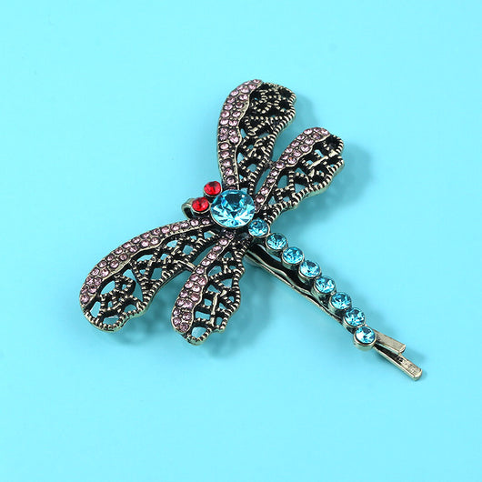 Pasador Mariposa Retro para Cabello - Clip Decorativo Estilo Libélula - Image 5