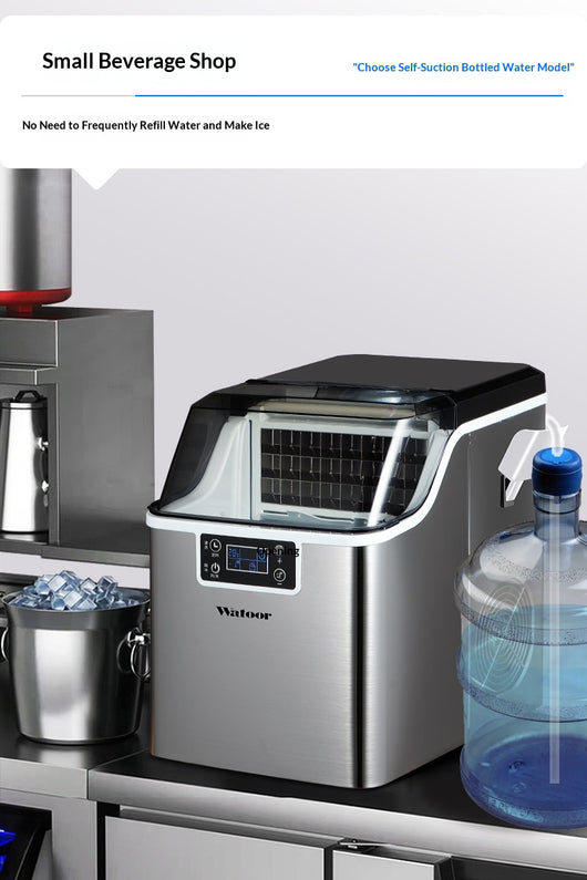 Máquina de Hielo Manual para Tienda de Té de Burbuja Casera - Image 9