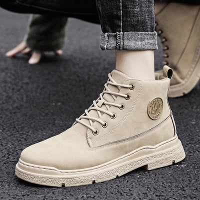 Zapatillas Altas Estilo Coreano para Hombre - Diseño Trendy - Image 5