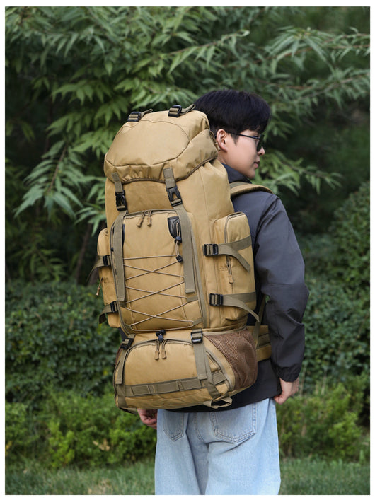 Mochila de Senderismo de Gran Capacidad - Resistente para Camping y Viajes Largos - Image 20