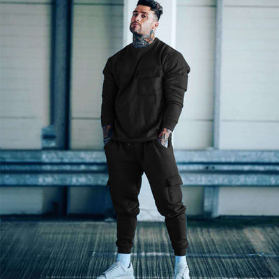 Traje Deportivo Casual con Detalles Técnicos para Hombre - Image 8