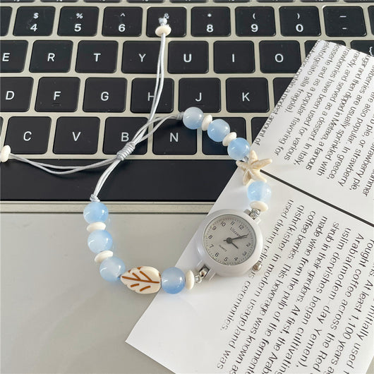 Reloj de Pulsera Beaded con Diseño Trendy de Alta Moda - Image 21
