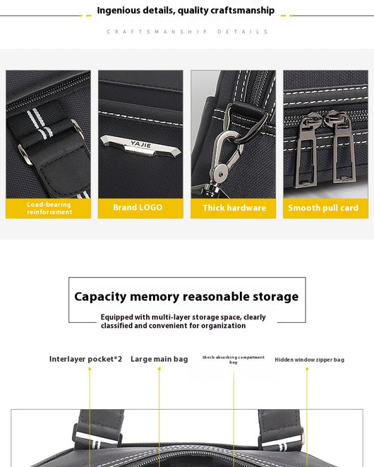 Maletín Ejecutivo Oxford para Laptop con Gran Capacidad - Image 14