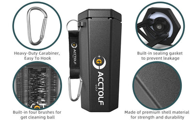 Lavadora Portátil para Bolsas de Golf - Limpiador Profesional de Accesorios - Image 9
