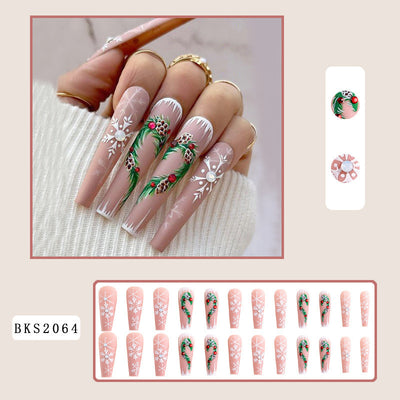 Uñas Decorativas Copo de Nieve - Diseño Navideño SMD - Image 11