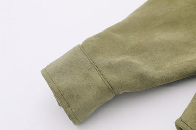 Chaqueta con Parches Bordados de Pistola - Manga Larga - Image 11