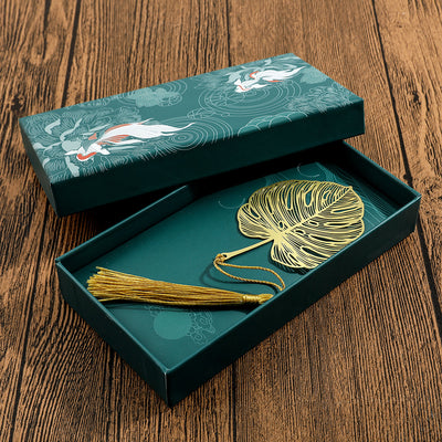 Marcapáginas Artístico de Hoja Vegetal Calado - Diseño Clásico Antiguo Cuatro Estaciones - Image 21