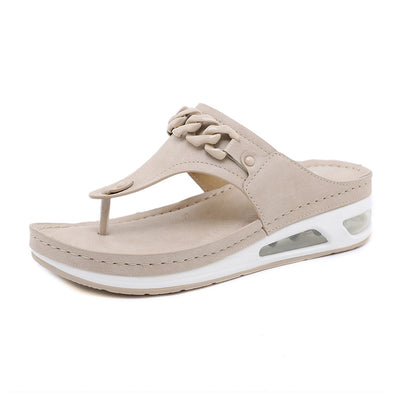 Sandalias Cuña con Cámara de Aire para Mujer - Comodidad Casual - Image 11