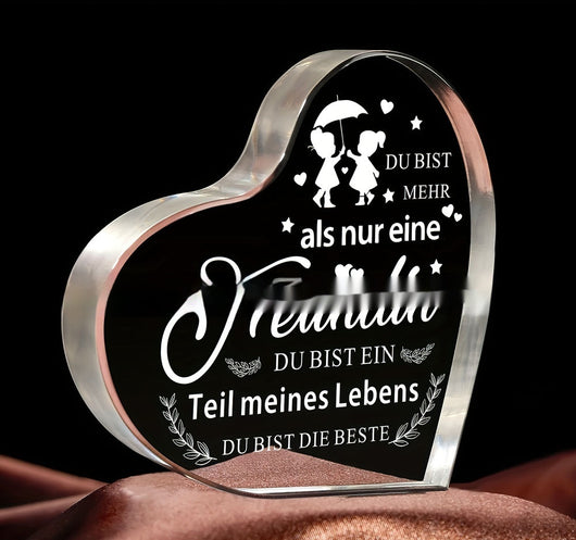 Adornos Decorativos de Acrílico Transparente en Forma de Corazón - Image 18