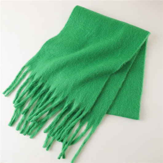 Bufanda Térmica Versátil con Borlas Extendidas para Invierno - Image 65