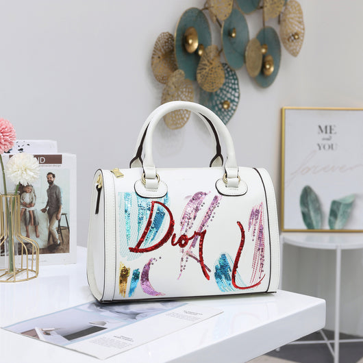 Bolsa Mensajera de Moda con Bordado de Lentejuelas para Mujer - Image 10