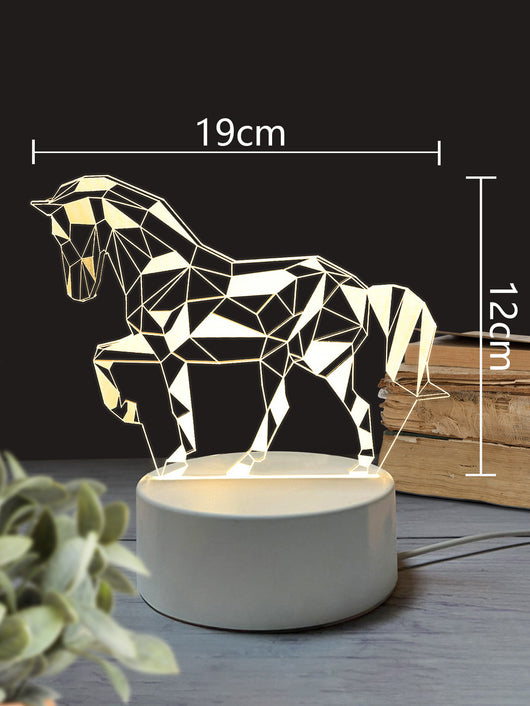 Lámpara LED 3D Nocturna USB - Luz Ambiental para Dormitorio - Image 28