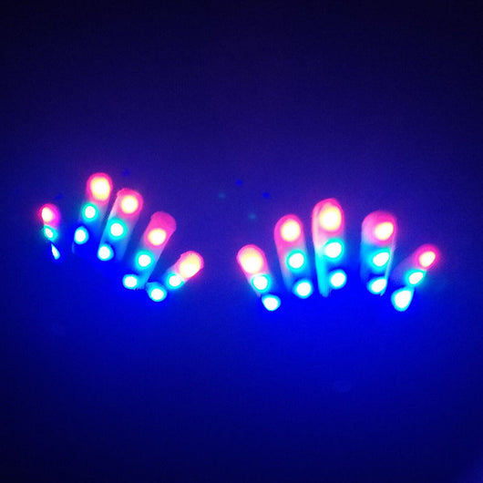 Guantes LED Navideños con Destellos de Colores Cálidos - Image 13