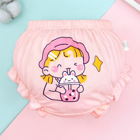 Calzones Infantiles Estilo Coreano para Niñas - Ropa Interior sin Costuras - Image 12