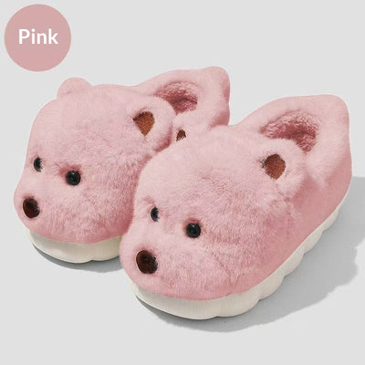 Pantuflas Cálidas de Felpa con Suela Antideslizante y Acolchonado Grueso - Image 8