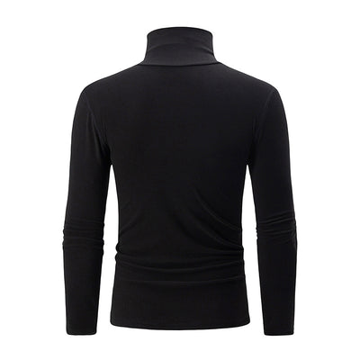 Polera Térmica de Cuello Alto para Hombre - Abrigo Versátil de Invierno - Image 29
