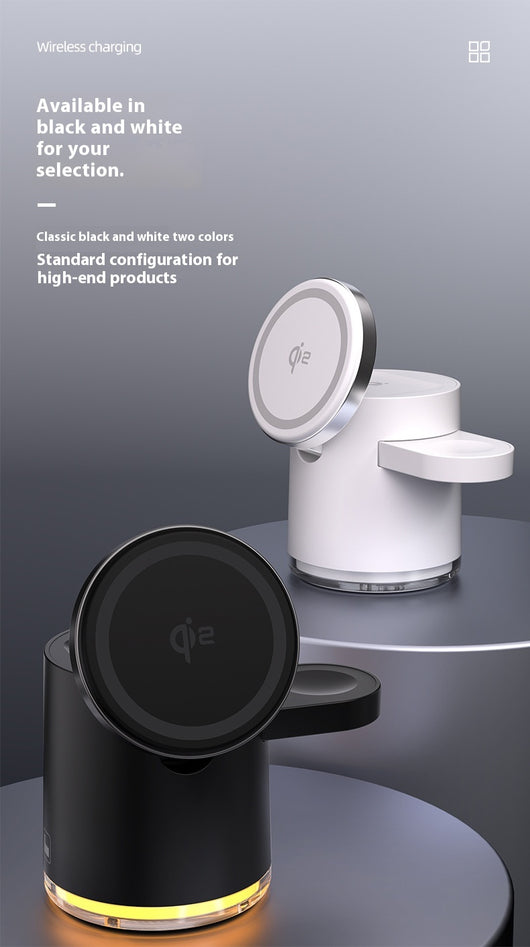 Cargador Inalámbrico Magnético 3 en 1 Plegable para el Hogar - Image 10