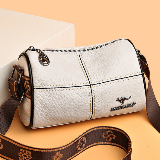 Bolso de Cuero Genuino para Mujer con Costuras Artesanales - Image 3