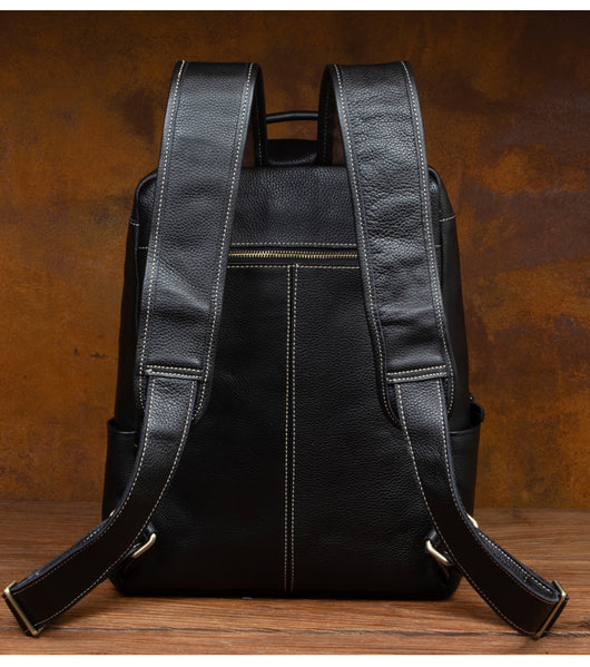 Mochila Ejecutiva de Cuero Genuino Hecha a Mano - Diseño Retro para Profesionales - Image 12