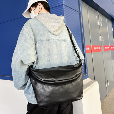 Bolsa Crossbody Retro para Hombre con Gran Capacidad - Image 3