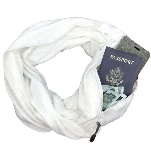 Bufanda Térmica para Parejas con Bolsillo Organizador y Cierre - Image 15