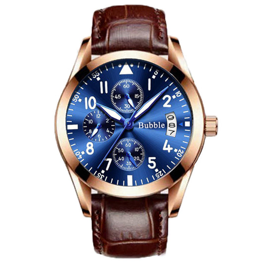 Reloj Automático de Cuarzo Luminoso Resistente al Agua con Seis Agujas para Hombre - Image 5