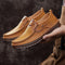 Zapatos de Cuero para Adultos Mayores con Suela Suave y Antideslizante