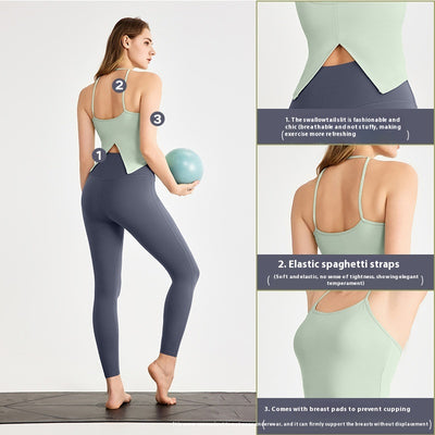 Top Deportivo con Soporte Integrado para Yoga y Pilates - Image 3
