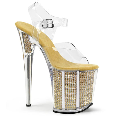 Zapatos de Novia Tacón Stiletto 20cm - Diseño Pasarela Crystal Stage - Image 4