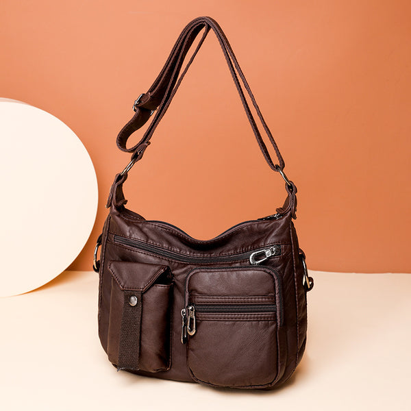 Bolso Bandolera Mujer Lavado con Gran Capacidad - Estilo Versátil