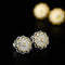 Aretes de Girasol Corte Antiguo