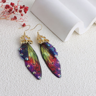 Aretes Alas de Cigarra Personalizados - Diseño Lluvia Misteriosa del Sur - Image 20