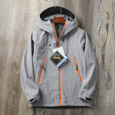Chaqueta Soft Shell Impermeable y Cortavientos con Capucha - Image 9