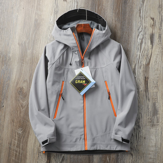 Chaqueta Soft Shell Impermeable y Cortavientos con Capucha - Image 9