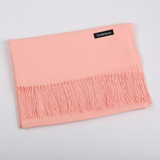 Bufanda de Cashmira Artificial Liso para Mujer 220g - Chal Cálido y Elegante - Image 12