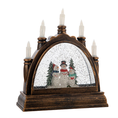 Lámpara Linterna Navideña de Cristal Portátil para Decoración - Image 5