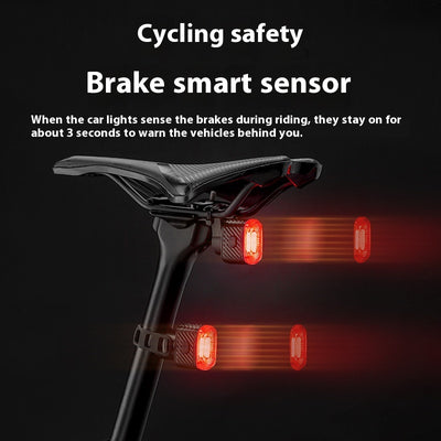 Luz Trasera Inteligente para Bicicleta con Sensor de Frenado Automático - Image 4