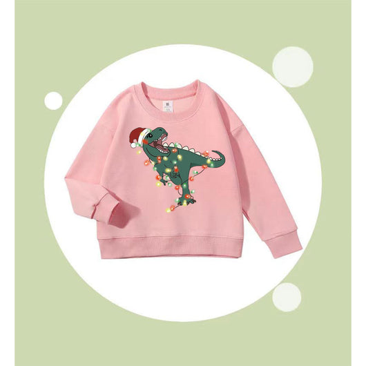 Suéter Navideño Rojo para Niños 100% Algodón Estilo Occidental - Image 9