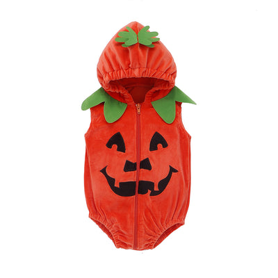 Disfraz Infantil Calabaza Halloween sin Mangas - Image 7