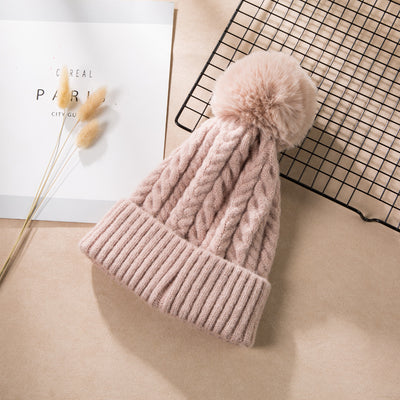 Gorro Invierno Mujer Lana Estilo Coreano Trendy - Image 12