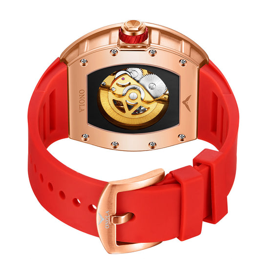 Reloj Deportivo Automático con Banda de Silicona para Hombre - Image 2
