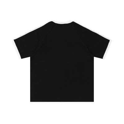 Playera Raglan a Rayas para Hombre - Estilo Urbano Minimalista - Image 2