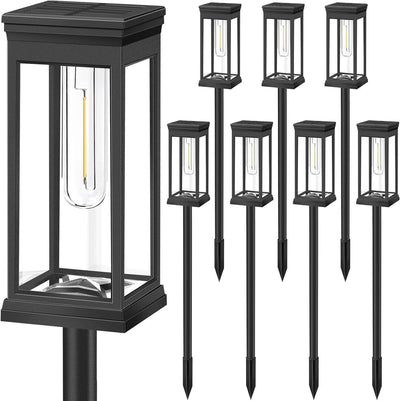 Lámpara Solar para Jardín con Filamento de Tungsteno - Image 5